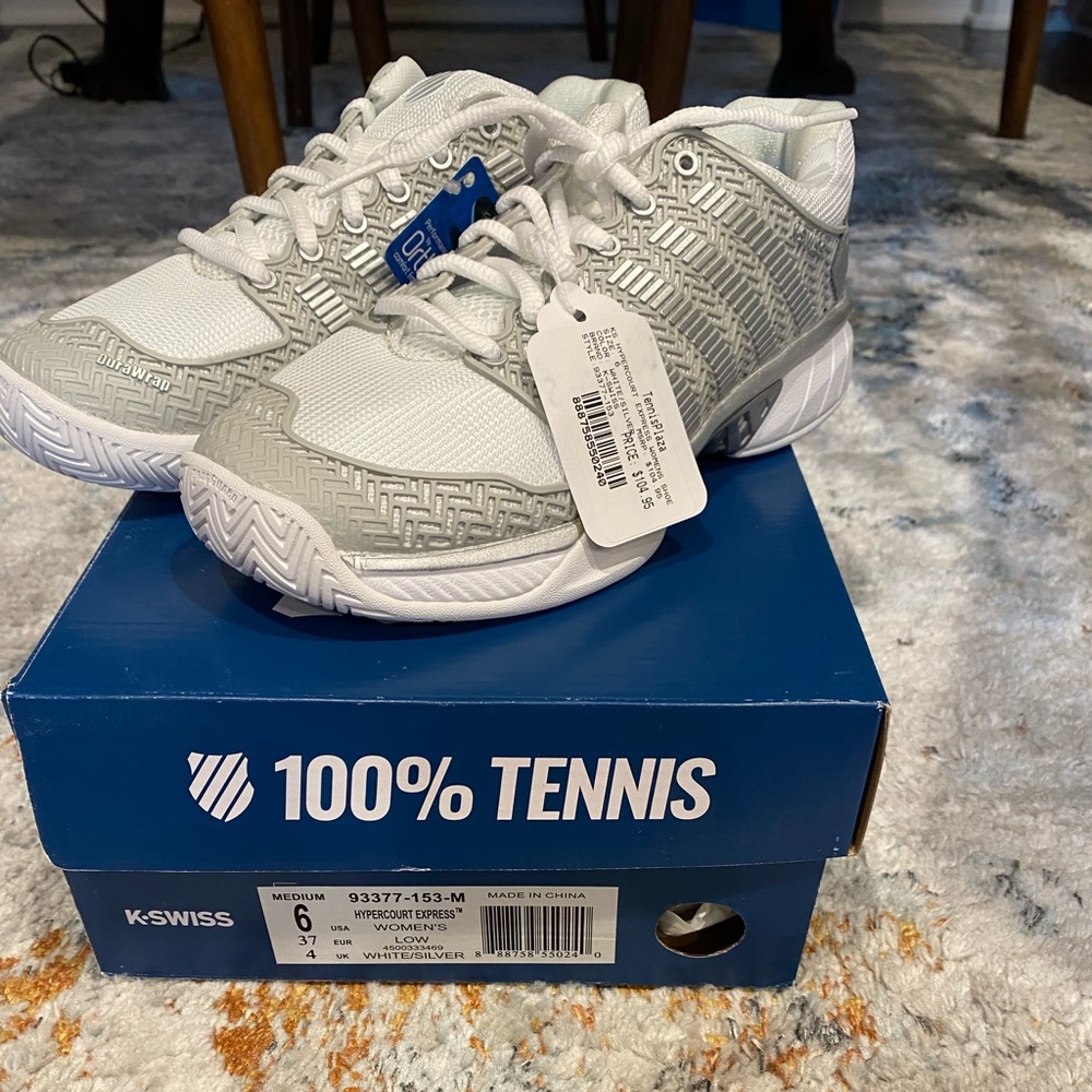 K-Swiss Hypercourt Express New With Tags- Tennis / Pickleball